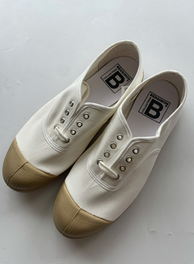 现货！24限定C16新款Bensimon法国正品授权脏旧风鞋头帆布球鞋