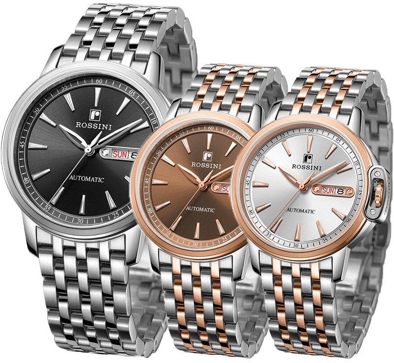 罗西尼表7633W/T手表勋章系列自动机械男表 全国联保