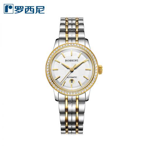 罗西尼表50028T01B新款环球系列手表自动机械女表 全国联保