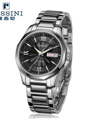 罗西尼表5585W04C双日历手表自动机械男表全国联保