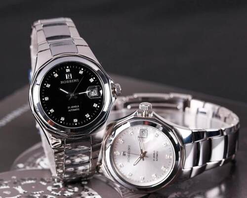 罗西尼表6353W夜光手表日历自动机械男表全国联保