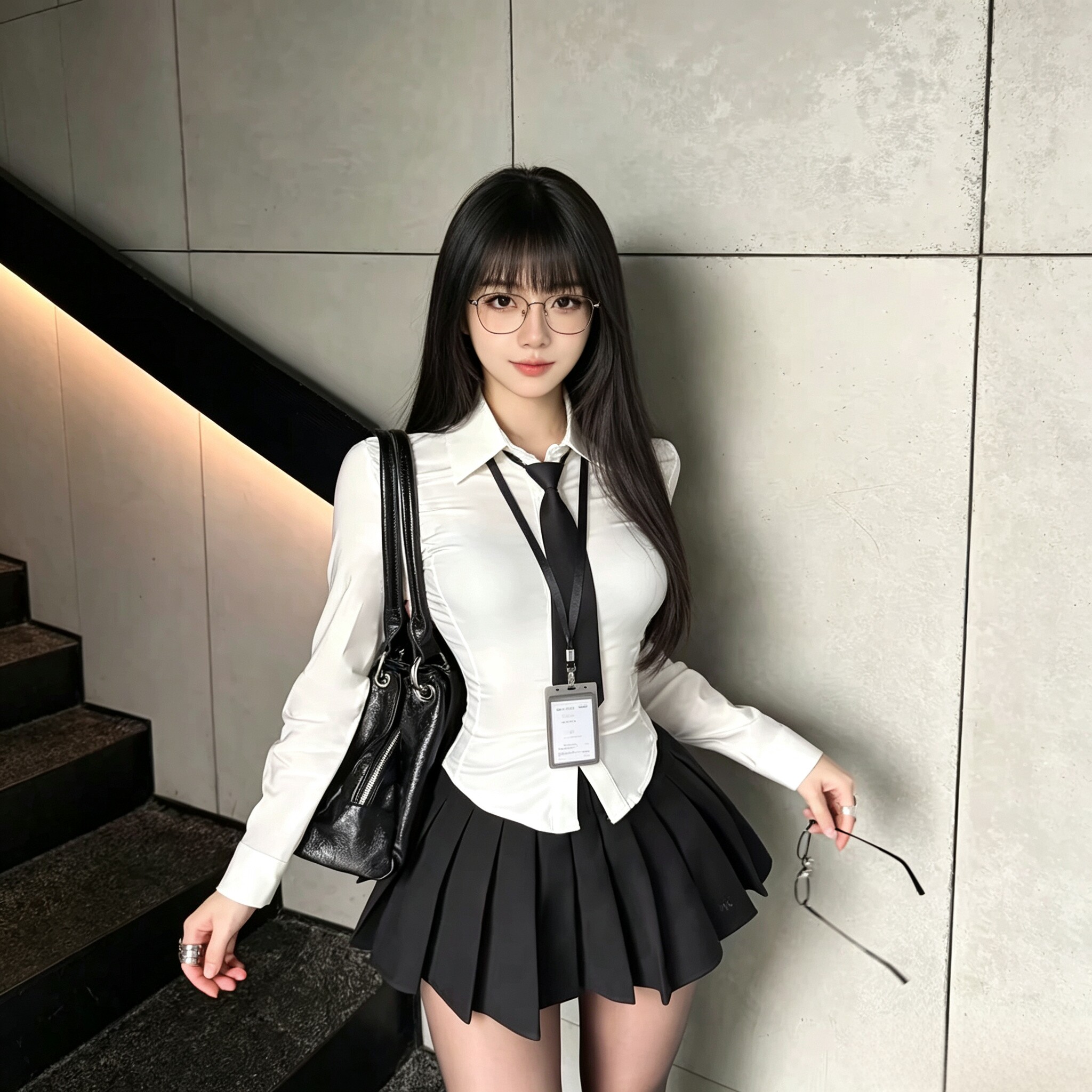 少女日记/火星jk白色弹力收腰衬衫女内搭超好看上衣长袖2025新款