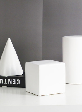 创意几何饰品现代极简主义样板房抽象艺术饰品家居装饰