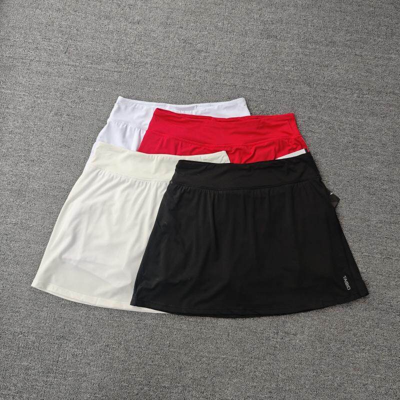 跑步A字短裙羽毛球服女款图片