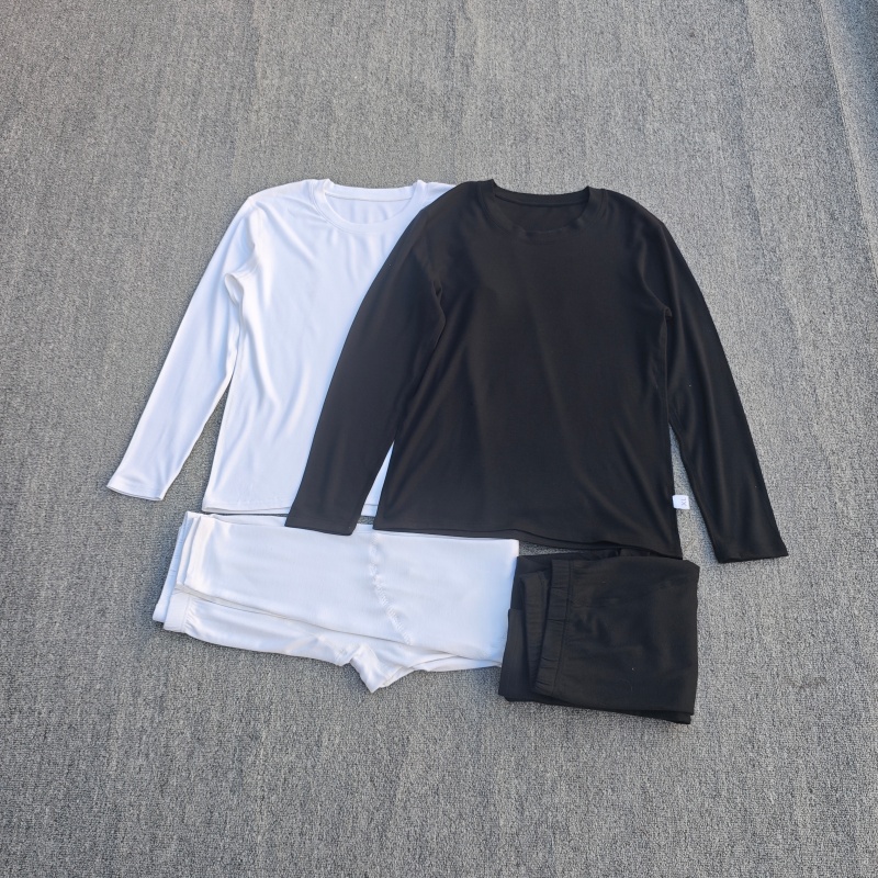 秋冬舒适圆领秋裤保暖套装秋衣裤