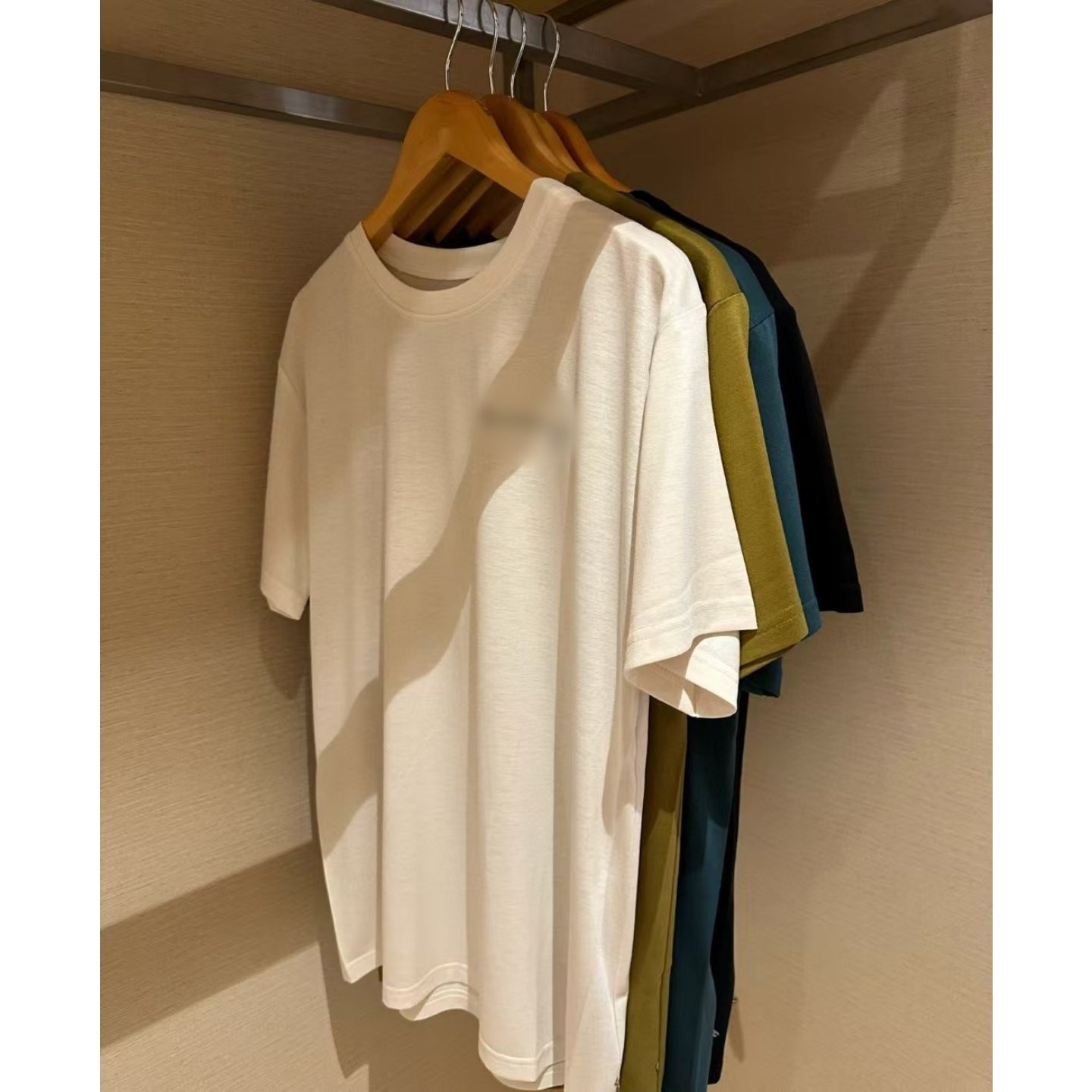 春夏薄款圆领基础清凉速干户外短袖T恤情侣运动T恤美丽奴羊毛T恤