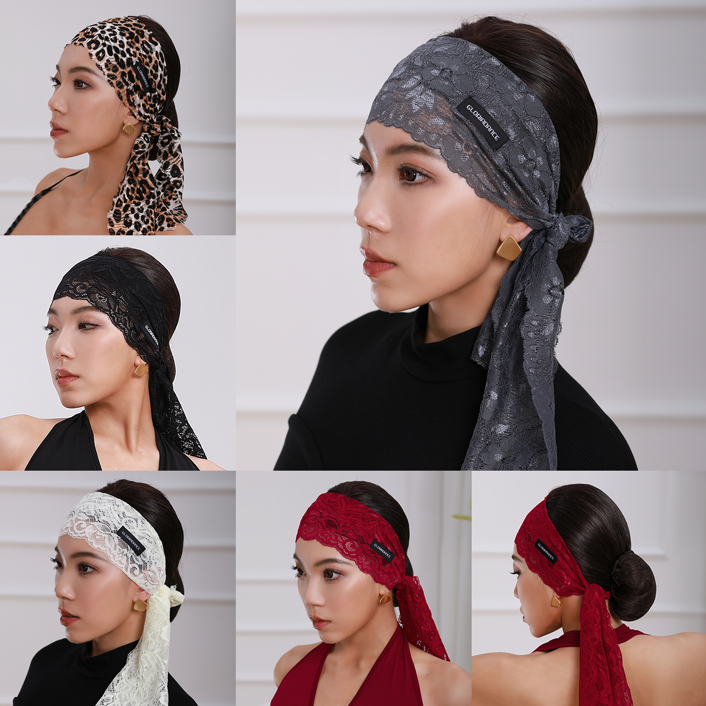 歌瑞亚拉丁舞成人百搭头饰