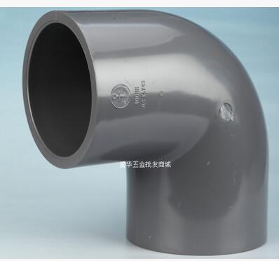 锚牌PVC日标化工管/UPVC给水管/管件90°弯头40MM1.5寸内径48