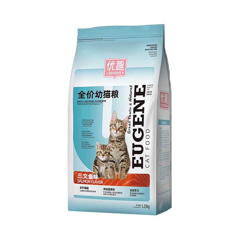 优趣幼猫粮三文鱼美毛明目猫主粮