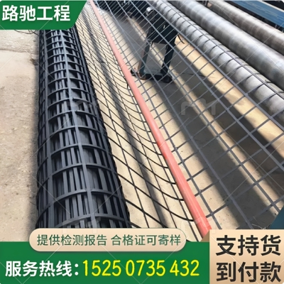 土工格栅塑料单向护坡路基