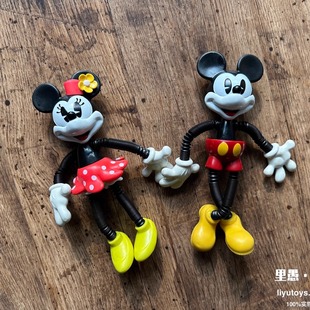 稀有收藏 加州乐园限定伸缩管变形米奇米妮公仔解压玩具 现货正版