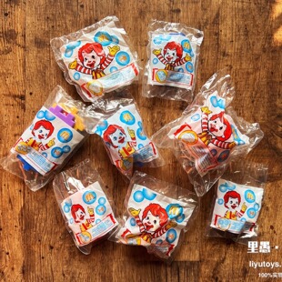 麥當勞小丑復(fù)古系列玩具絕版 難得好貨～現(xiàn)貨正版 稀有老貨收藏