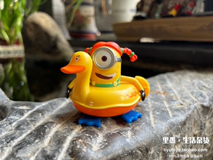 稀有收藏～现货正版 迷你兵团小黄人文具软拉尺软尺卷尺玩具摆件