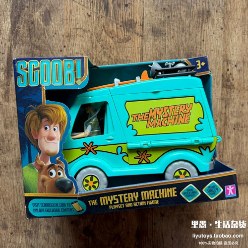 现货正版Scooby Mystery Machine史酷比50周年限定神秘机器机关车