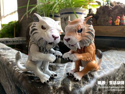 手指头会发声眨眼剑齿虎现货正版