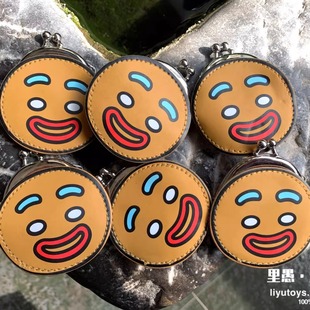 姜饼人小小零钱包硬币包耳机收纳包挂件 新加坡环求影城限定