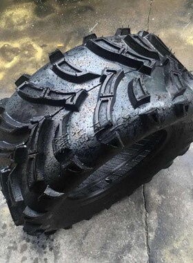 改装四轮ATV沙滩车卡丁车12寸轮胎 25X10-12寸火焰花真空轮胎