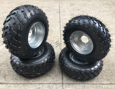 ATV四轮沙滩车卡丁车23X7-10 22X10-10寸真空轮胎轮毂前后一套