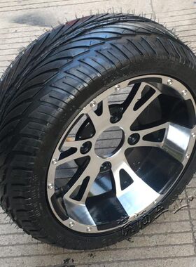 改装鬼火摩托车ATV沙滩车踏板车205/30-12寸加宽真空轮胎刀锋轮毂