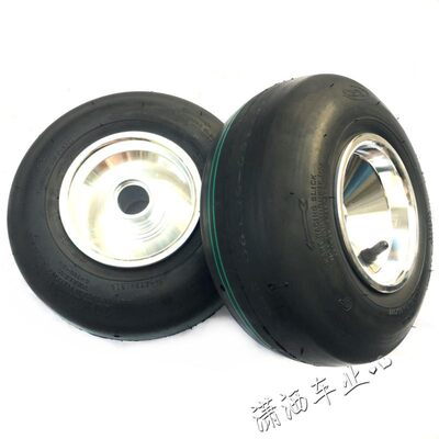 四轮漂移卡丁车10x3.60-5寸正新漂移胎光胎5寸真空轮胎加铝轮毂