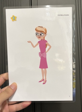 kidsbox第三版new generation剑桥少儿英语KB闪卡塑封英语单词卡