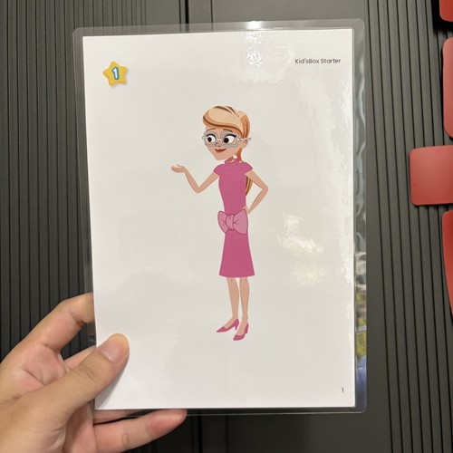 kidsbox第三版剑桥少儿英语KB闪卡塑封英语单词卡