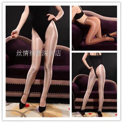 一线裆舞台闪光油亮连裤袜包邮