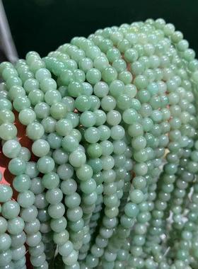 本命年佘太翠玉散珠圆珠6-10mm可项链+手链百搭饰礼物