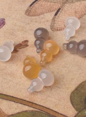 本命年玉髓福禄冰种吊坠白月光迷你葫芦项链配饰轻奢礼物