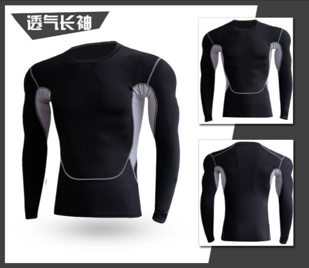 Cơ thể khô tập thể dục giảm cân quần nam thể thao hấp thụ độ ẩm bụng quần áo tập thể dục bên ngoài thực hành mặc - Quần áo tập thể hình quần zumba