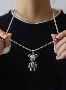 可活动项链纯影男士合金XL890