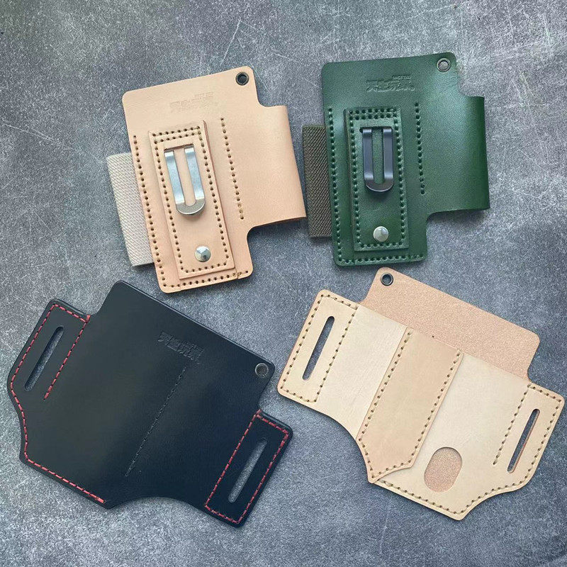 多功能EDC收纳皮套工具放置包笔手电筒分类装备腰套腰带刀套腰包