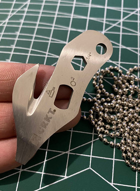 CRKT多功能EDC工具 开瓶器割绳刀一字起 随身迷你便携小装备 挂件