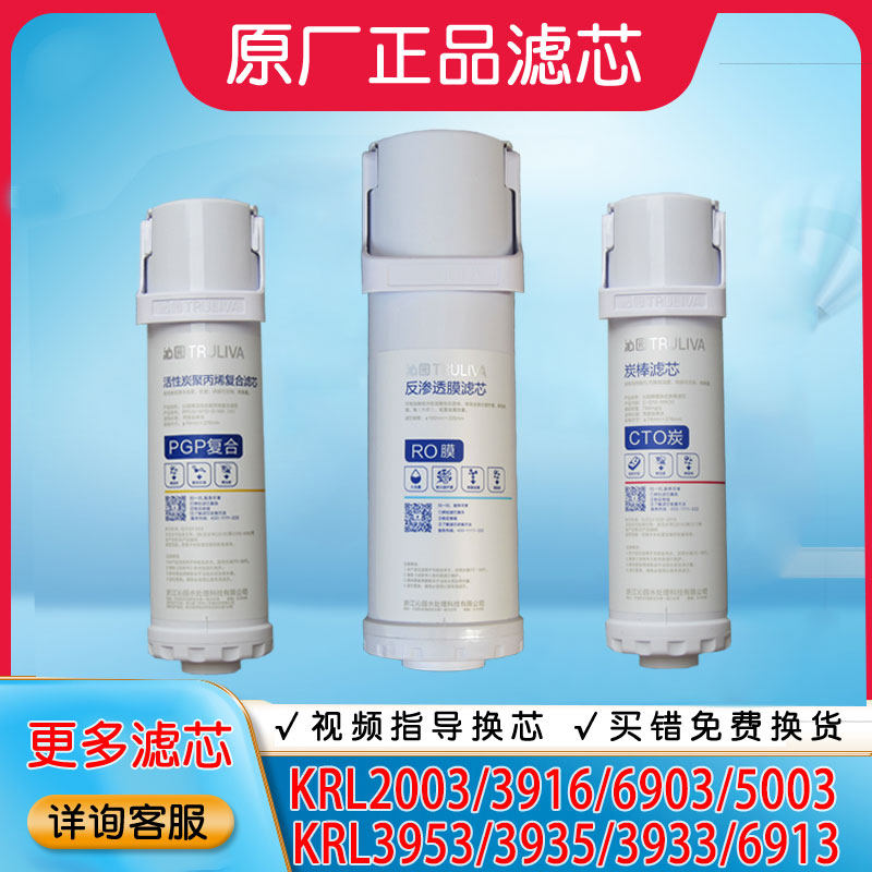 沁园滤芯3913 3003 5003/05/06 6906 6913小白鲸3953 pgp复合滤芯