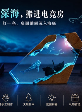 深海电竞桌面氛围小夜灯摆件礼物