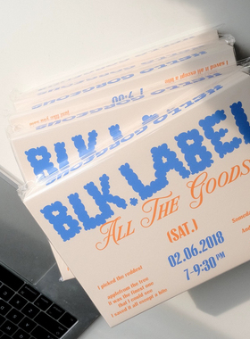 BlankLabel美式奶黄油色手帐硬壳精装本设计加厚日程计划本套装