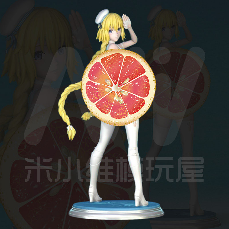 [白模 要自己上色]泳装站姿贞德 Fate 14k光固化赠眼睛水贴