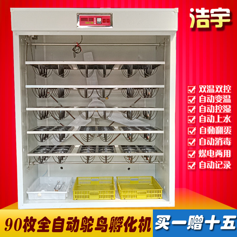 热卖全自动小型48枚鸵鸟蛋孵化机鸵鸟孵化器鸸鹋孵化机卵化箱包邮