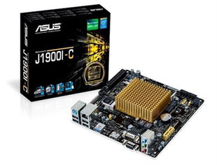 机主板DDR3 C台式 支持双通道DDR3L 华硕J1900I Asus