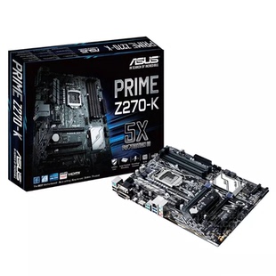 华硕 机主板LGA1151 PRIME K台式 DDR4 Z270 Asus