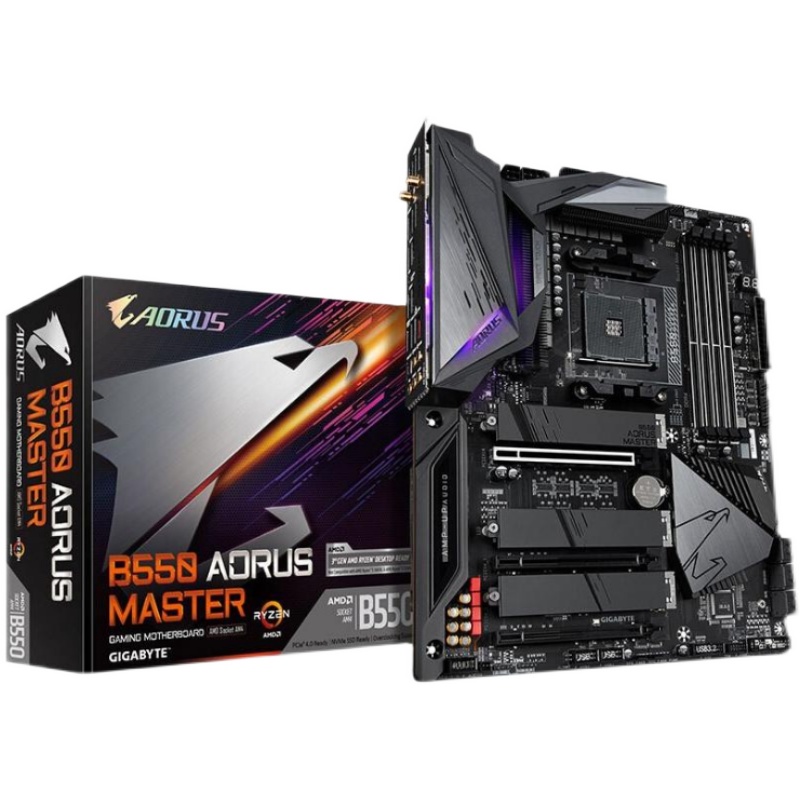 技嘉B550AORUS超级雕台式主板