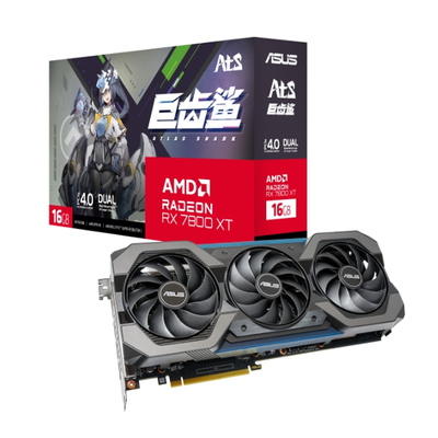 华硕 ATS-RX7800XT-O16G-GAMING电脑游戏独立显卡黑神话