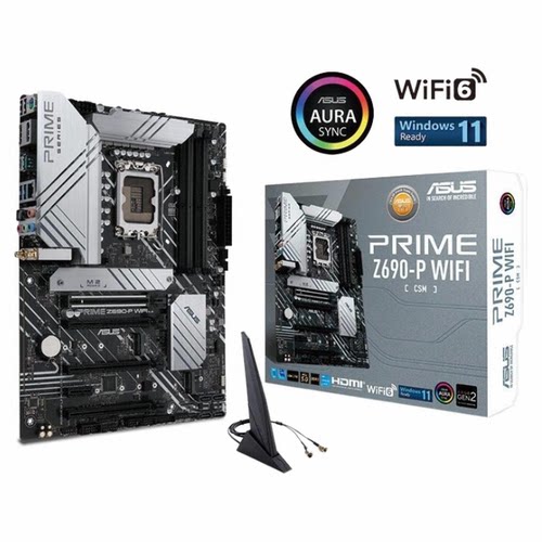 Asus/华硕  PRIME Z690-P WIFI 台式机主板 DDR5全新 盒装 假一赔