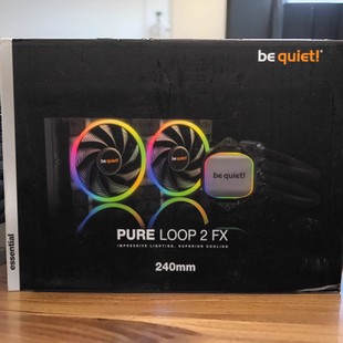 Loop Pure 散热双风扇水冷 德商德静界be 240mm台式 quiet