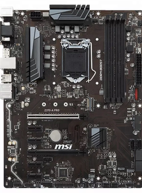MSI/微星 Z370-A PRO 台式机主板LGA1151 DDR4
