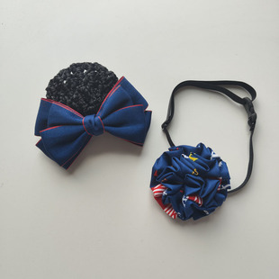 交通银行上班柜员女士职业免打丝巾胸花领花免打丝巾职业装配套