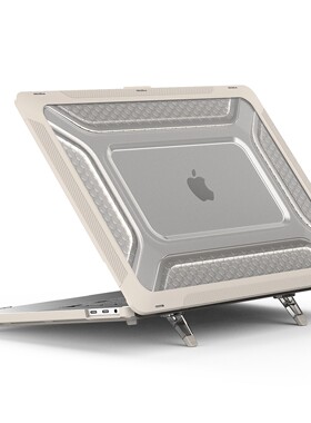 适用苹果笔记本macbook pro air13 14 15 16 防摔盔甲保护壳