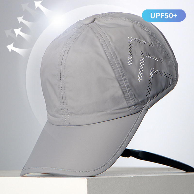 2026新款包边锦纶速干网眼透气帽子男女通用潮时尚鸭舌帽棒球帽