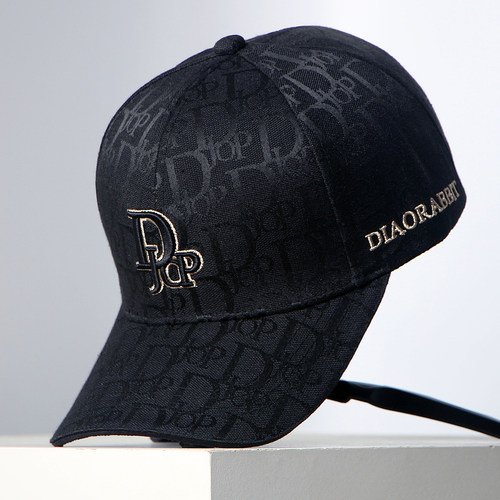 双层立体刺绣帽子男女通用时尚绣花潮鸭舌帽硬顶加深棒球帽显脸小