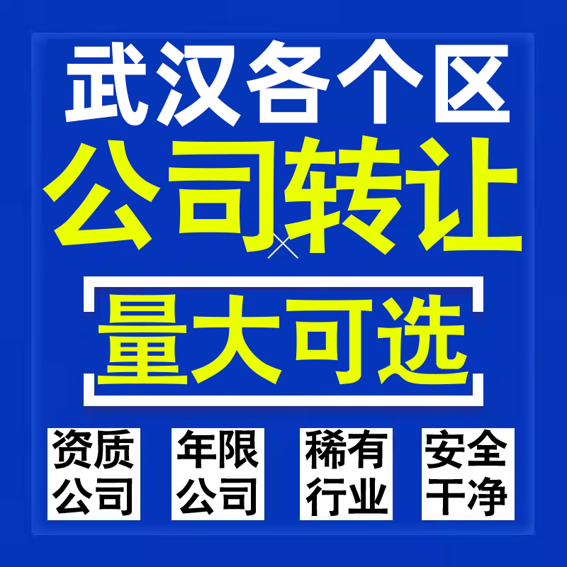 武汉公司股权转让收购买科技贸易教育传媒咨询类公司营业执照注册